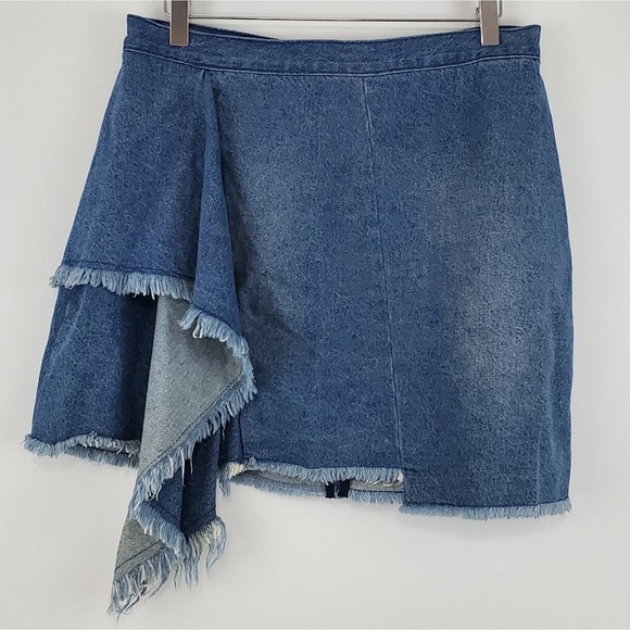 Blank NYC The Blues Denim Skirt - Picture 1 of 4